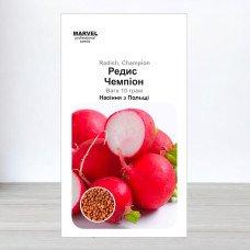 Насіння редису Чемпіон, Польща, Marvel, 10г