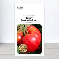 Насіння томату Рожевий Гігант, Україна, Marvel, 1г