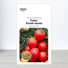 Насіння томату Білий Налив, Україна, Marvel, 3г
