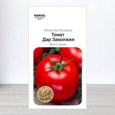 Насіння томату Дар Заволжя, Україна, Marvel, 3г