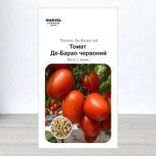 Насіння томату Де Барао Червоний, Україна, Marvel, 1г