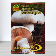 Гриб Міцелій Печериця Великоплідна, 10г (Міцелії грибів)