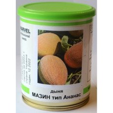 Насіння дині Мазин - Ананас, Україна, Marvel, банка 100г