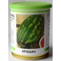 Насіння кавуна Арашан F1, Україна, Marvel, банка 100г