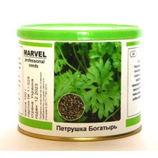 Насіння петрушки листової Богатир, Україна, Marvel, банка 100г