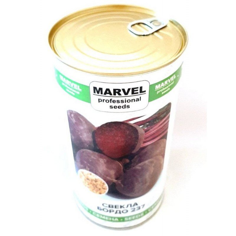 Насіння буряку Бордо 237, Польща, Marvel, банка 350г