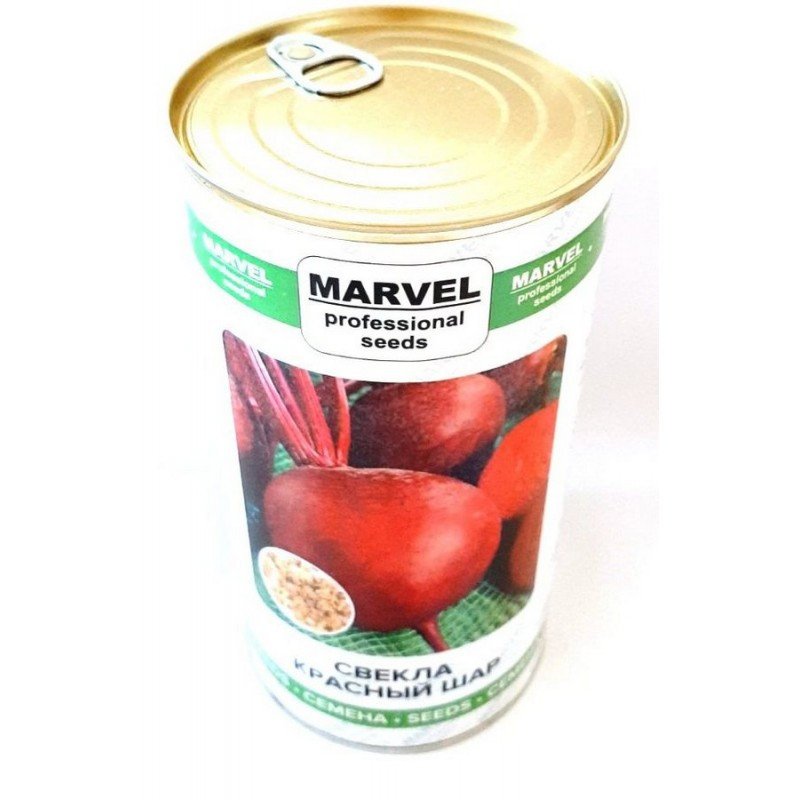 Насіння буряку Червона Куля, Польща, Marvel, банка 350г