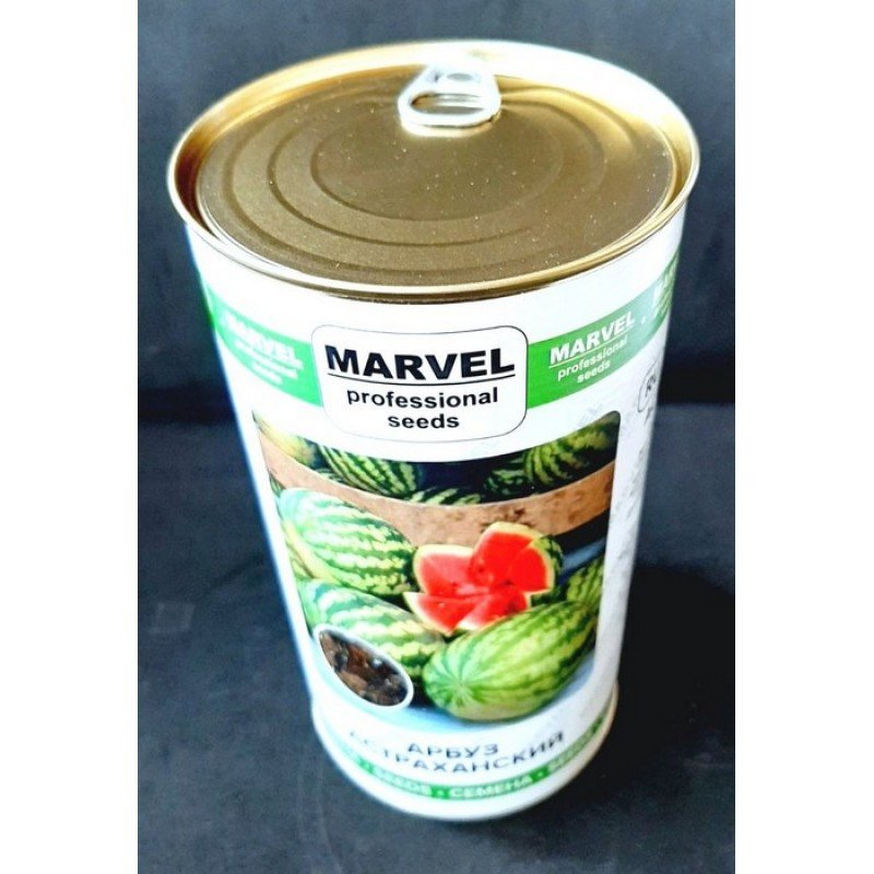 Насіння кавуна Астраханський, Україна, Marvel, банка 500г