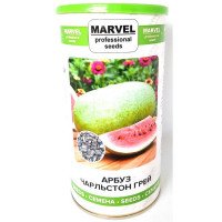 Насіння кавуна Чарльстон Грей, Україна, Marvel, банка 500г