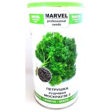 Насіння петрушки кучерявої Москраузе 2, Польща, Marvel, банка 500г