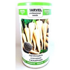 Насіння петрушки кореневої Цукрова, Польща, Marvel, банка 500г