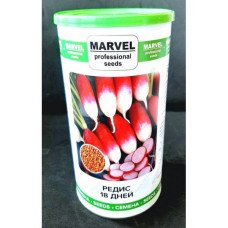 Насіння редису 18 днів, Польща, Marvel, банка 500г