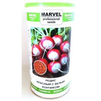 Насіння редису ЧБК, Польща, Marvel, банка 500г