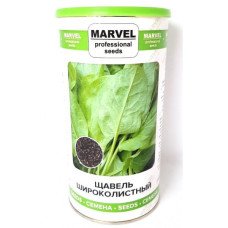 Насіння щавлю Широколистий, Україна, Marvel, банка 500г