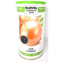 Насіння цибулі Глобус, Україна, Marvel, банка 500г