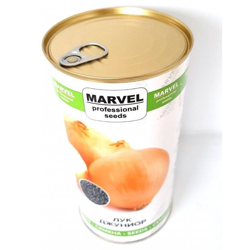 Насіння цибулі Джуніор, Україна, Marvel, банка 500г