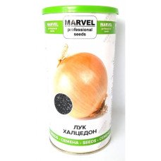 Насіння цибулі Халцедон, Україна, Marvel, банка 500г