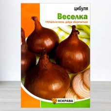 Насіння цибулі червоної Веселка, Яскрава, 5г