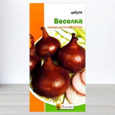 Насіння цибулі червоної Веселка, Яскрава, 1г