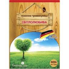 Насіння газонної трави Світлолюбна, 400г