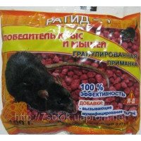 Родентицид Ратид-1, гранула червона, пакет 100г