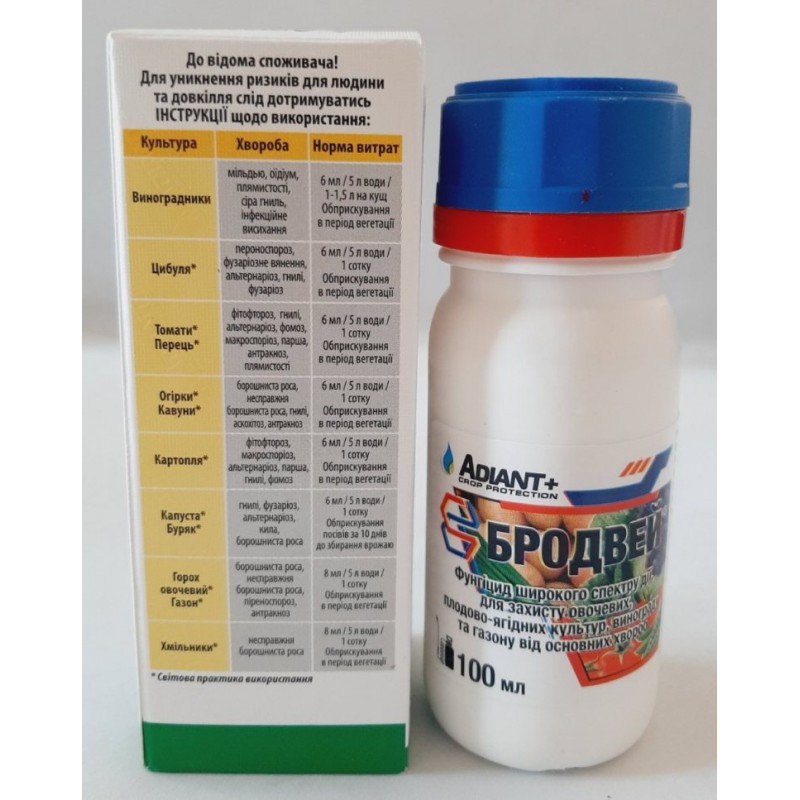 Фунгіцид Бродвей Adiant+, 100мл