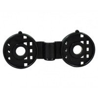 Кліпса для затіняючих сіток та тентів полімерна, кругла, 20шт/уп (Комплектуючі до садових сіток)