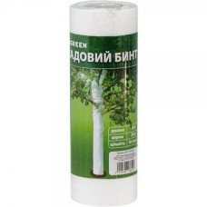 Садовий бинт Agreen, білий, щільність 50г/м.кв, ширина 0,2м, довжина 10м (Засоби підв'язки розлин)