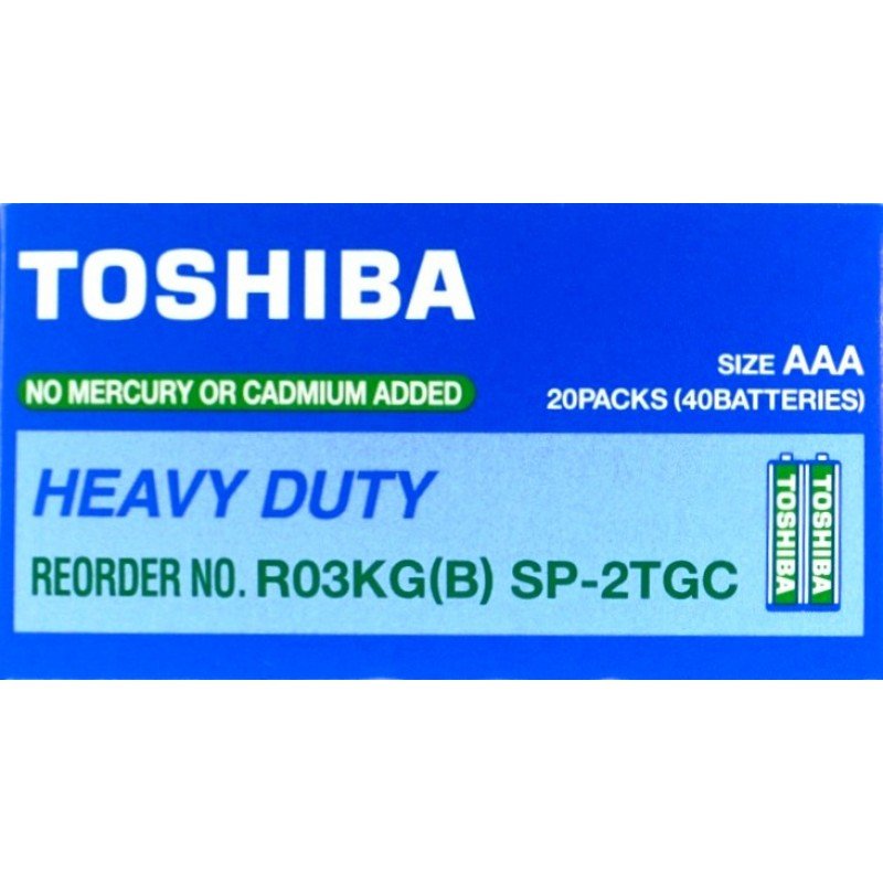 Батарейка сольова Toshiba R3, AAA, 1,5V, 4шт/уп (Батарейки, акумулятори, зарядні пристрої)