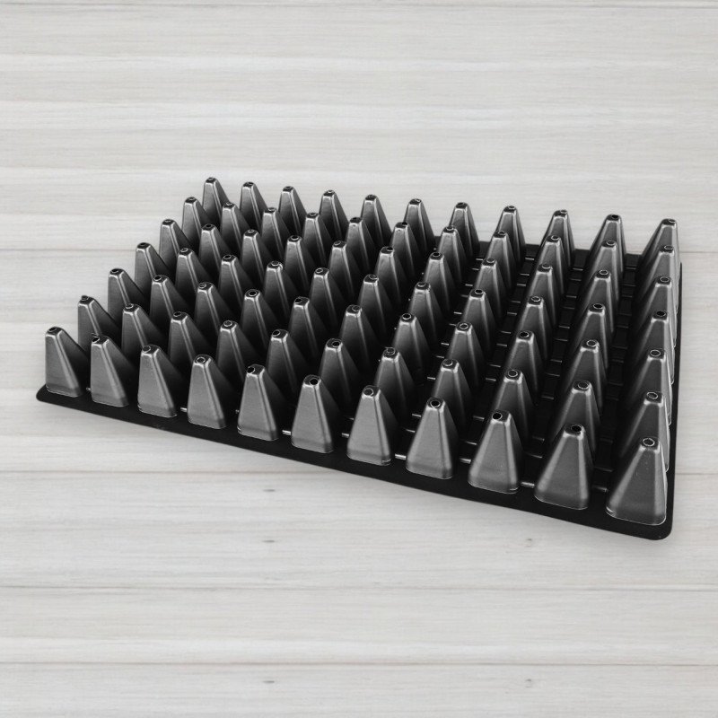 Касета для розсади, 77 осередків, 45 Х 45 Х 60мм - 63мл, розмір 600 Х 400мм