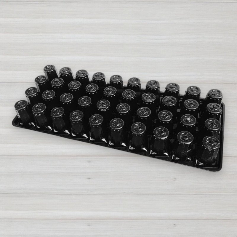 Парник, касета для розсади з піддоном і кришкою, 40 комірок