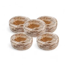 Кокосова таблетка Jiffy-7 Cocos 30 мм, ящик 1536 шт (Торстяні та кокосові таблетки)