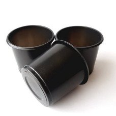 Горщик для розсади чорний, 70 Х 70 мм, 0,24 л (Гіршки для розсади)