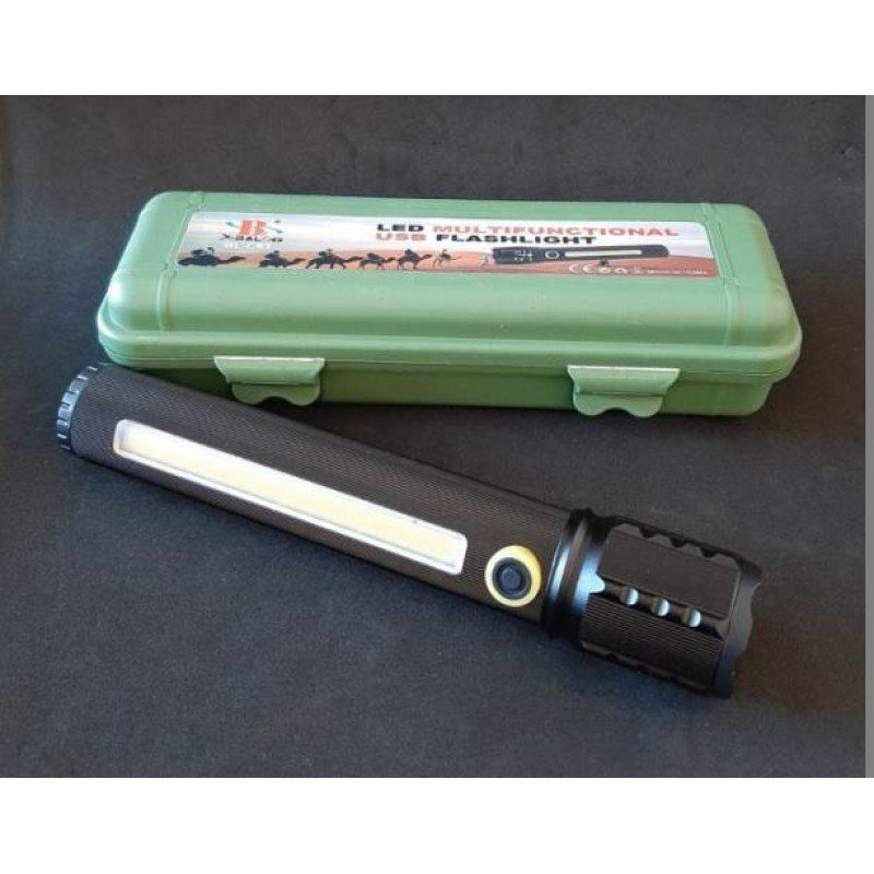 Ліхтар ручний X-Balog BL-C63 акумуляторний, 3 режими, Zоом (Ліхтарі)