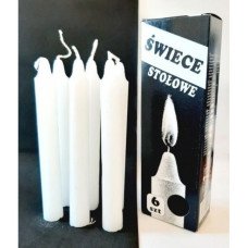 Свічки Vins парафінові столові, ящик 150шт - 25уп Х 6шт (Свічки, сухе пальне)