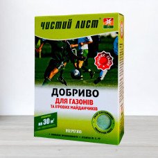 Добриво кристалічне Чистий Лист, 0,3кг, для газонів (Добрива кристалічні Чистий Лист)