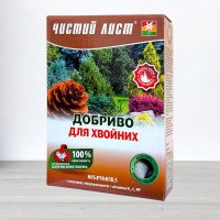 Добриво кристалічне Чистий Лист, 0,9кг, для хвойних (Добрива кристалічні Чистий Лист)