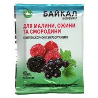 Біопрепарат Байкал для малини, ожини, смородини, 40 мл (Добрива Байкал)
