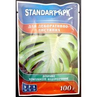 Добриво Standart NPK, 100 г, для декоративно-листянихростен (Добрива Standart NPK)