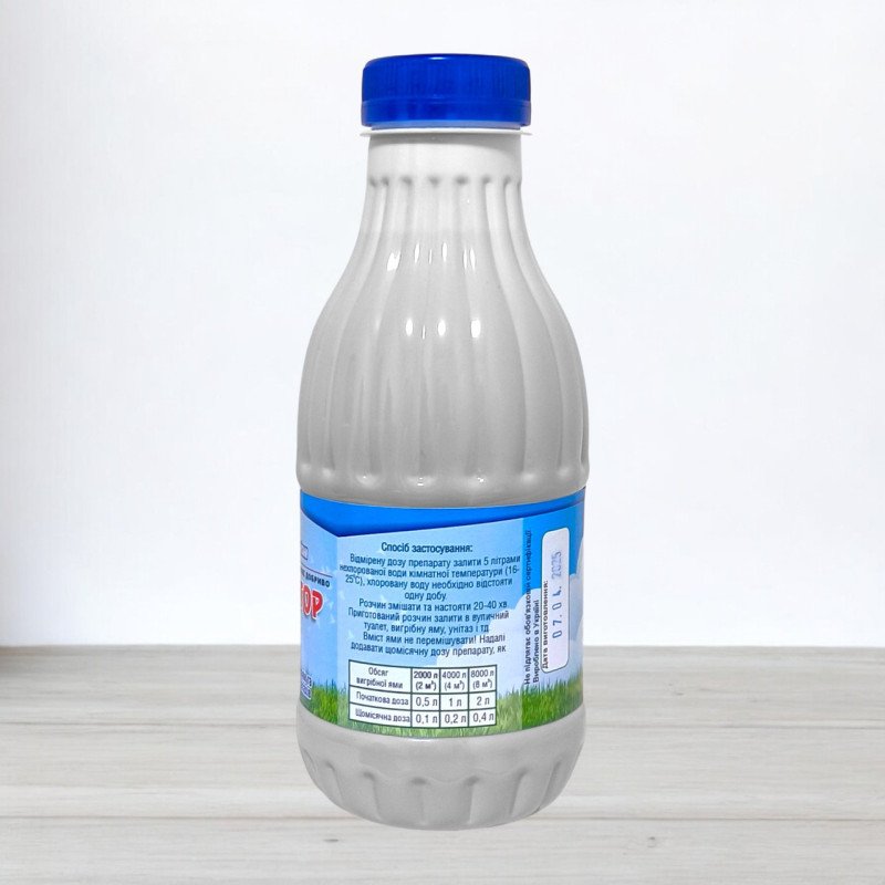 Мікробіологічний препарат Асенізатор Байкал, 0,5л (Засоби для вигрібних ям. туалетів та септиків)