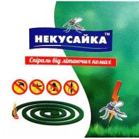 Спіралі від комарів Некусайка, 10шт/уп