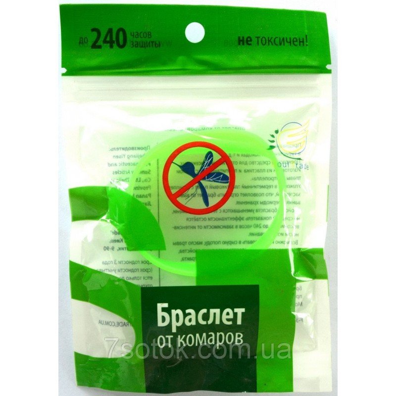 Браслет від комарів спіральний