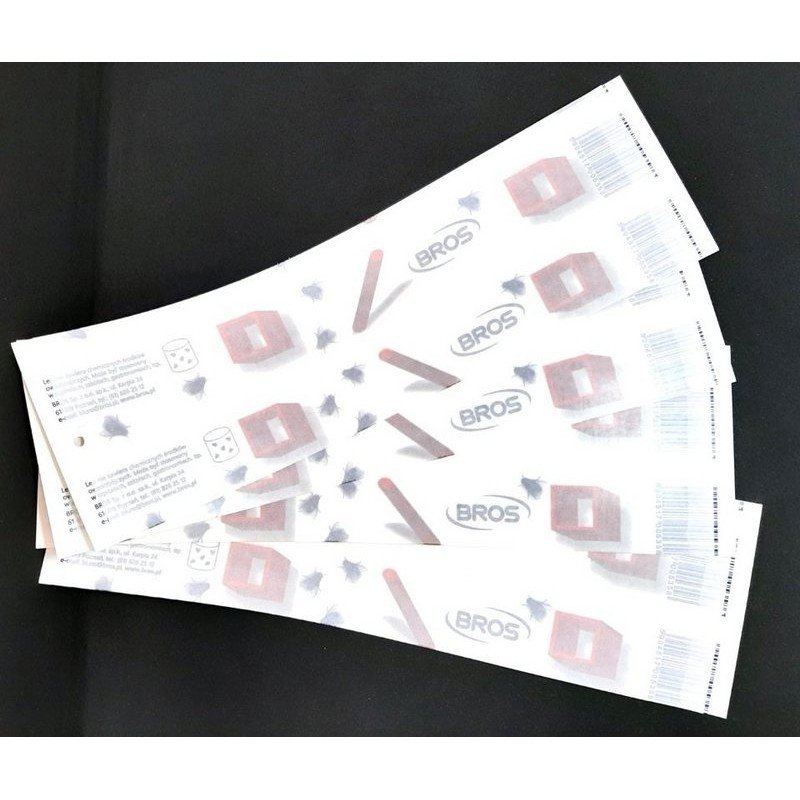 Липка стрічка для мух Bros плоска