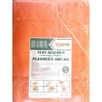 Тент універсальний помаранчевий щільність 120г/м.кв, 4 Х 5м (Тенти)