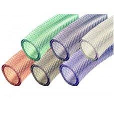 Шланг армований ниткою прозорий кольоровий Стандарт - 3/4″ - 19мм, бухта 50м (Шланги)