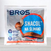 Лимацидний засіб Bros Snacol, від слимаків, 100г (Засоби від слимаків та равликів)