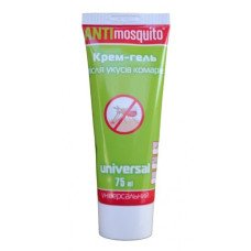 Крем-гель після укусів комарів Anti Mosquito універсальний, 75мл (Засоби від комарів та кліщів)