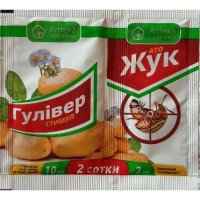Інсектицид від колорадського жука Ато Жук, 3мл + Гулівер Стимул 10мл