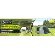 Намет тримісний BA-1707, 210+60+80 Х 210 Х 165см