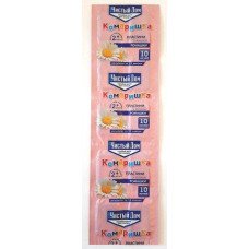 Пластина від комарів Чистий Дім Комарішка для дітей з ароматом ромашки, 10шт/уп